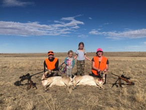 Keith and Maddies first antelope
